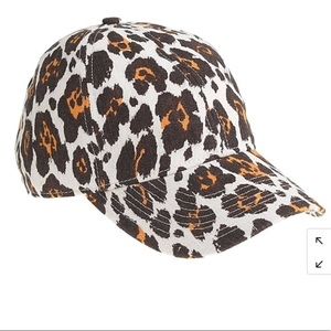 JCrew Leopard Hat